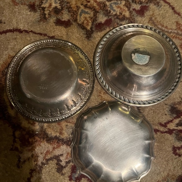 3 silver plated dishes - Picture 5 of 5